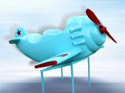 Элемент аттракциона Самолет