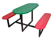 Стол с лавками